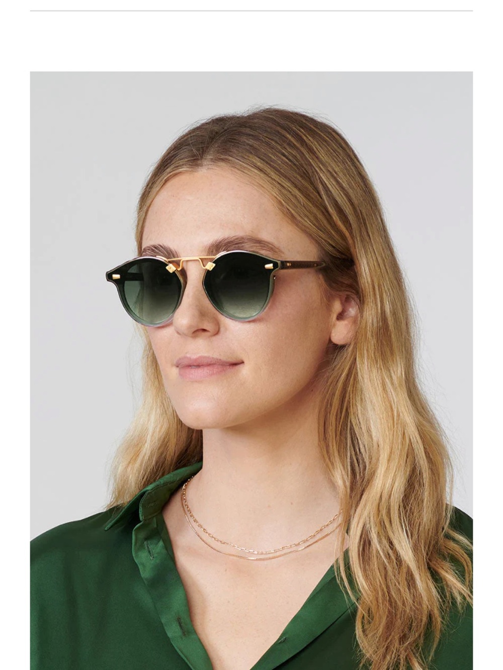 KREWE STL NYLON l MATCHA GREEN 24K